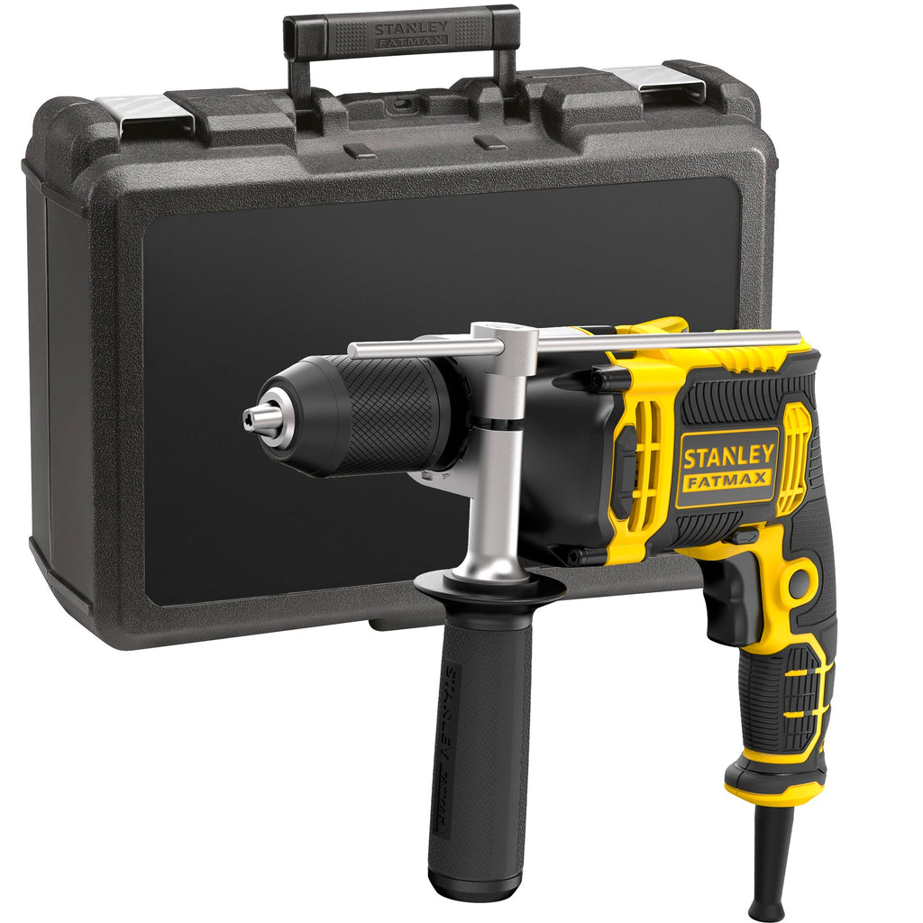 Stanley fatmax fmeh750k-qs - klopboormachine - 750w - ergonomisch - 13 mm boorkop