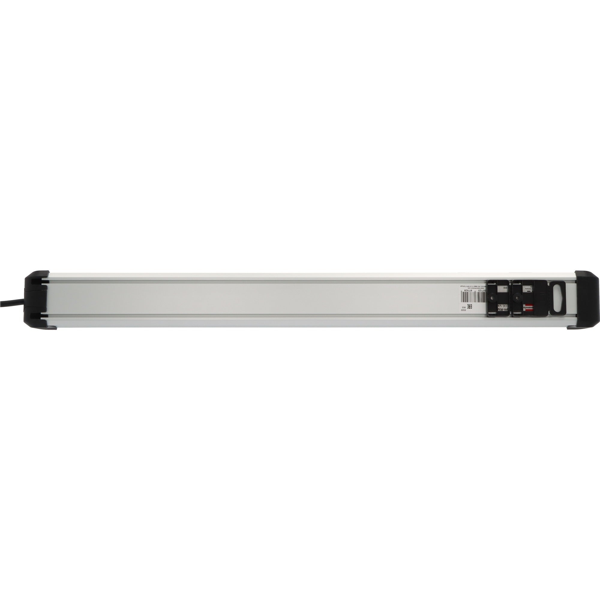 Brennenstuhl premium-alu-line stekkerdoos 12-voudig stekkerdoos (zwart zilver)