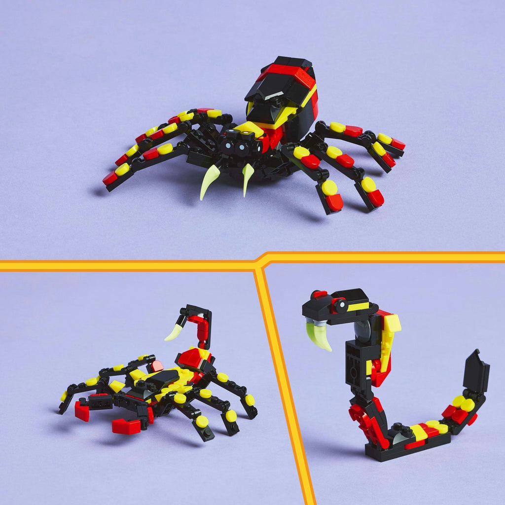 Lego creator 3-in-1 - wilde dieren: spannende spin constructiespeelgoed (31159)