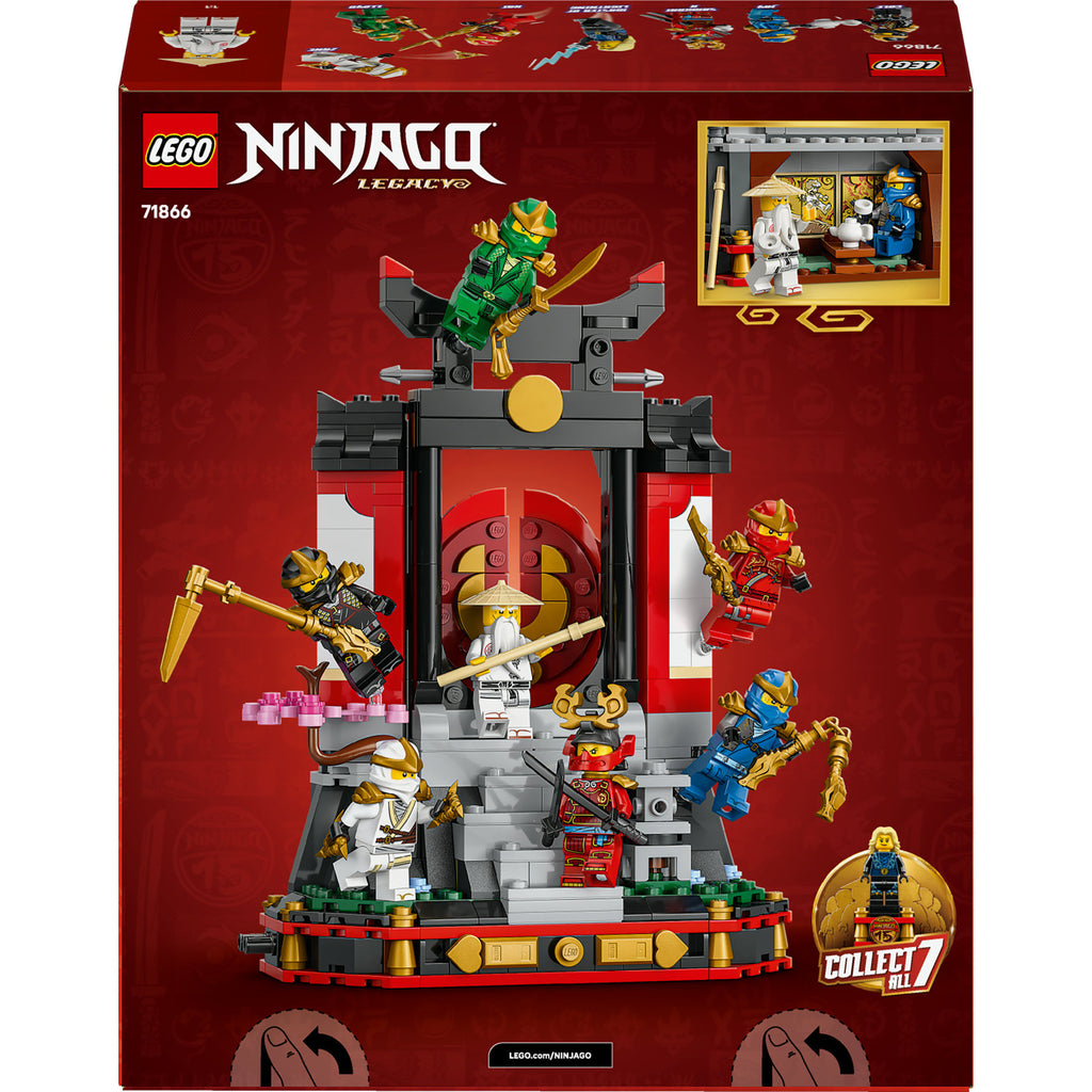 LEGO Ninjago 71866 15. Jubiläums-Display mit Ninja-Figuren