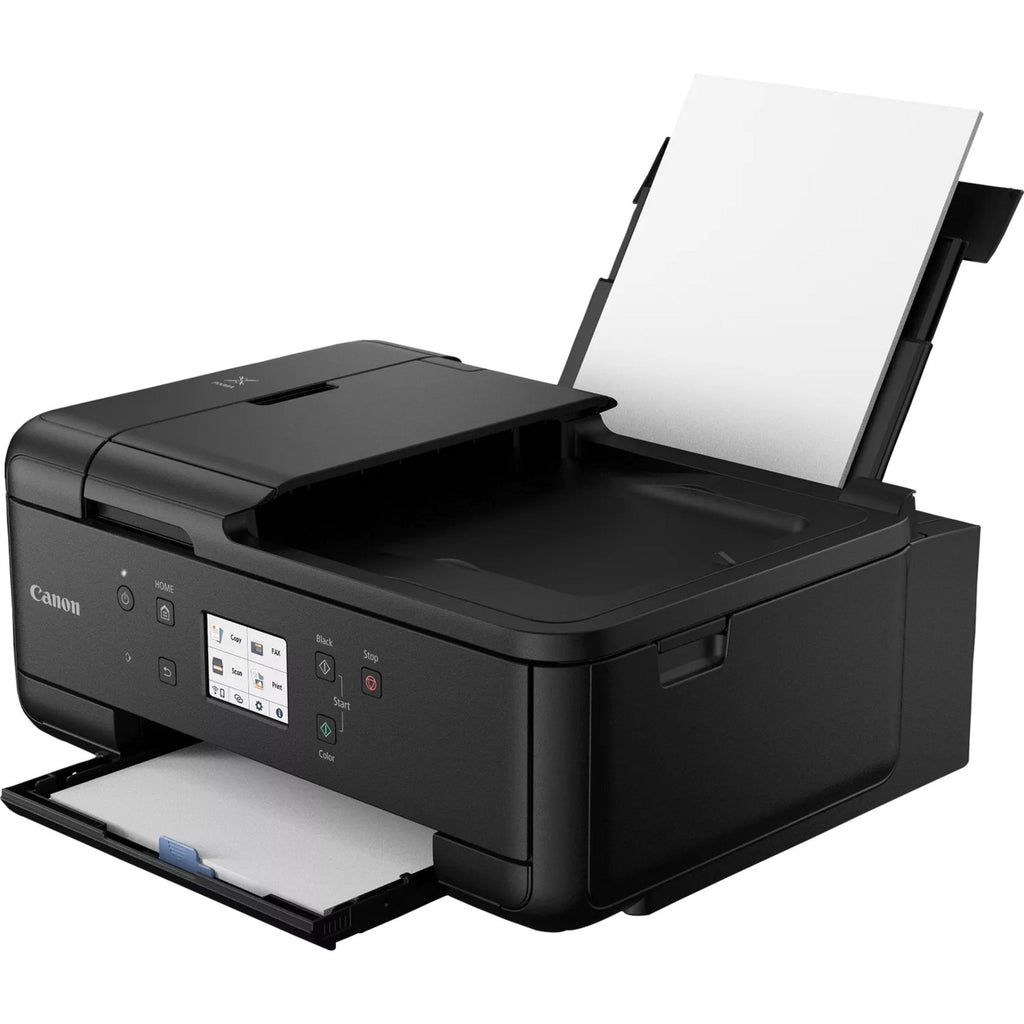 Canon pixma tr7650 all-in-one inkjetprinter met faxfunctie (zwart, usb, wi-fi, kopie, scan, fax)