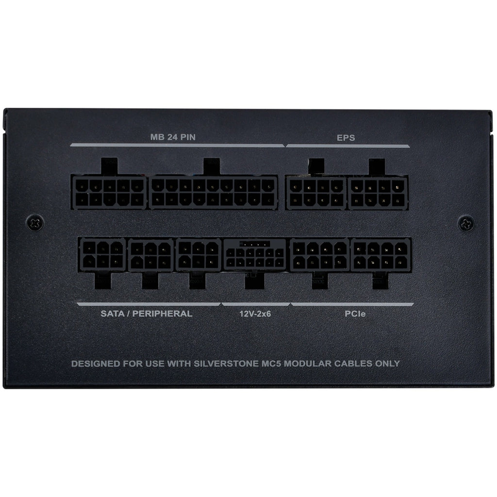 Silverstone da750r gold modulaire 750 watt voeding (zwart, 4x pcie)