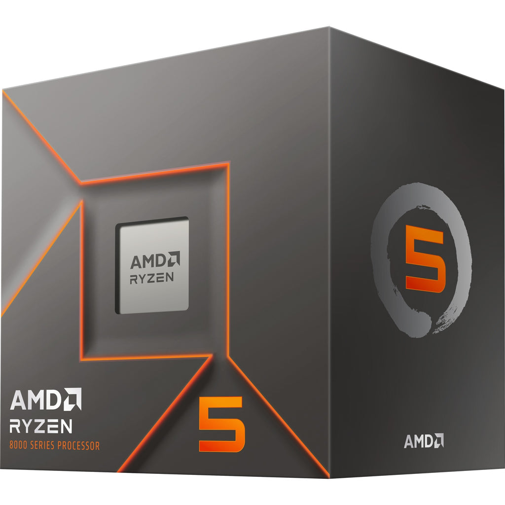 Amd ryzen 5 8400f, 4,2 ghz (4,7 ghz turbo boost) socket am5 processor (unlocked, wraith stealth, boxed)