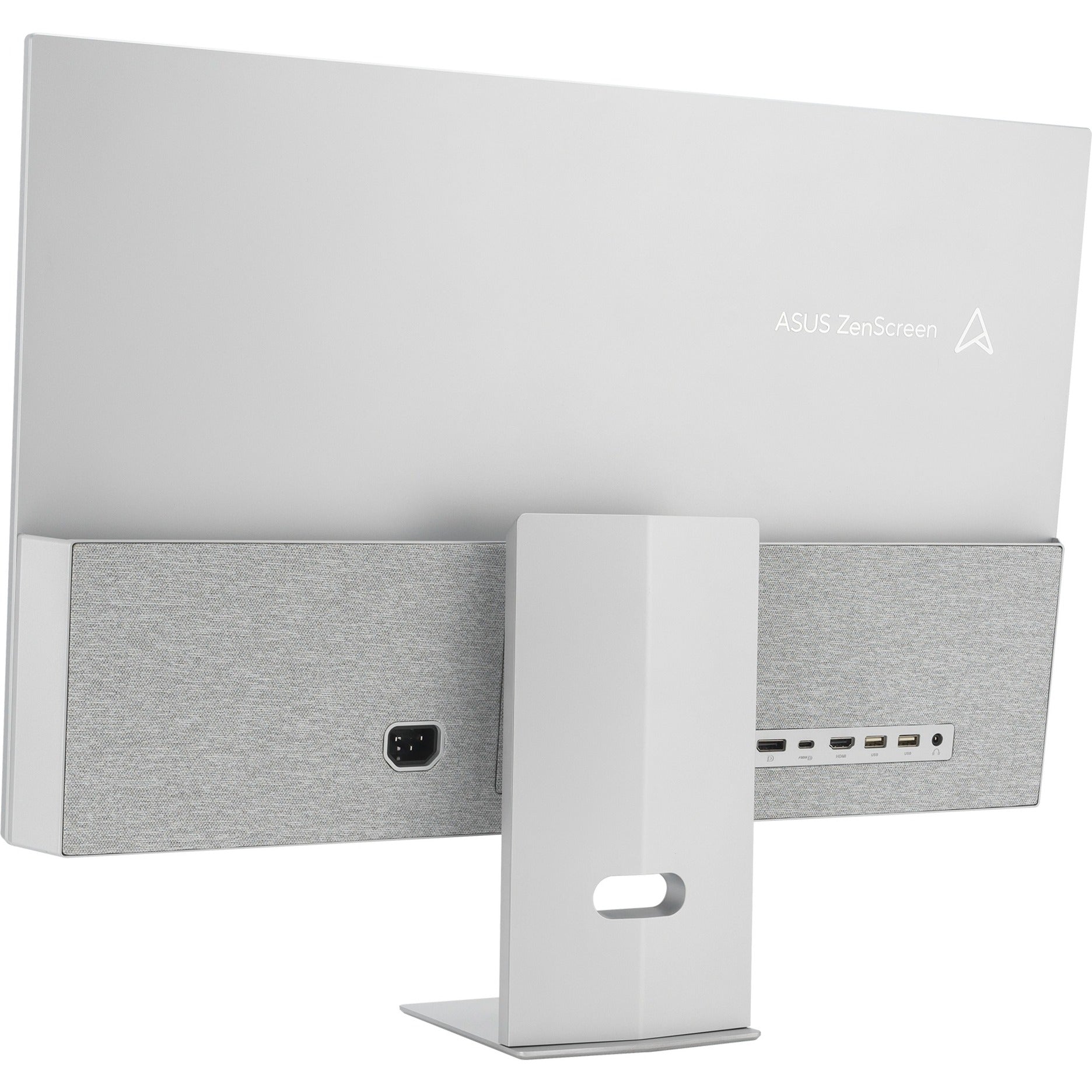 Asus zenscreen smart ms27uc 27 4k uhd monitor (grijs, displayport, hdmi, usb-c, audio, wlan, android 11)