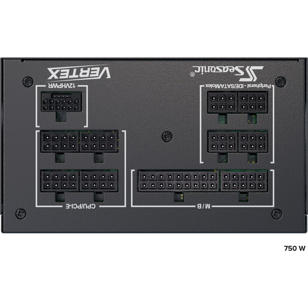 Seasonic vertex px-750, modulaire 750 watt voeding (zwart, 2x pcie)