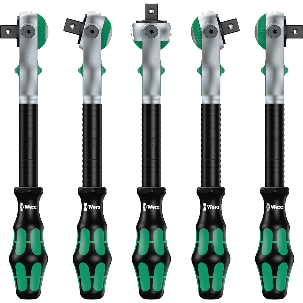 Wera 8100 sc 6 zyklop speed-ratelset, 1 2 -aandrijving gereedschapsset (zwart groen, 28-delig)