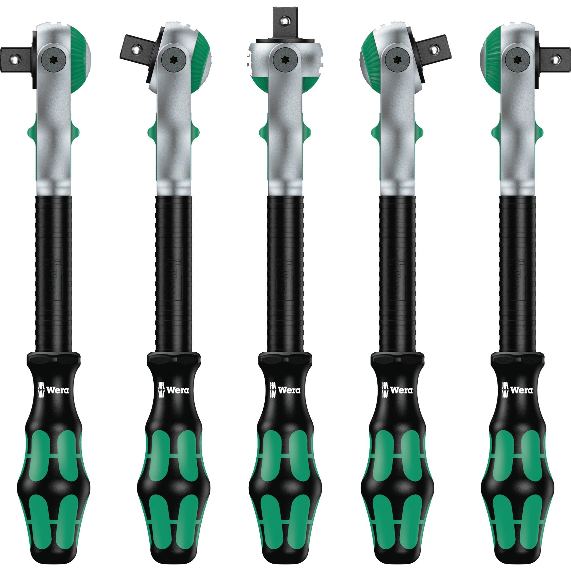Wera 8100 sc 6 zyklop speed-ratelset, 1 2 -aandrijving gereedschapsset (zwart groen, 28-delig)
