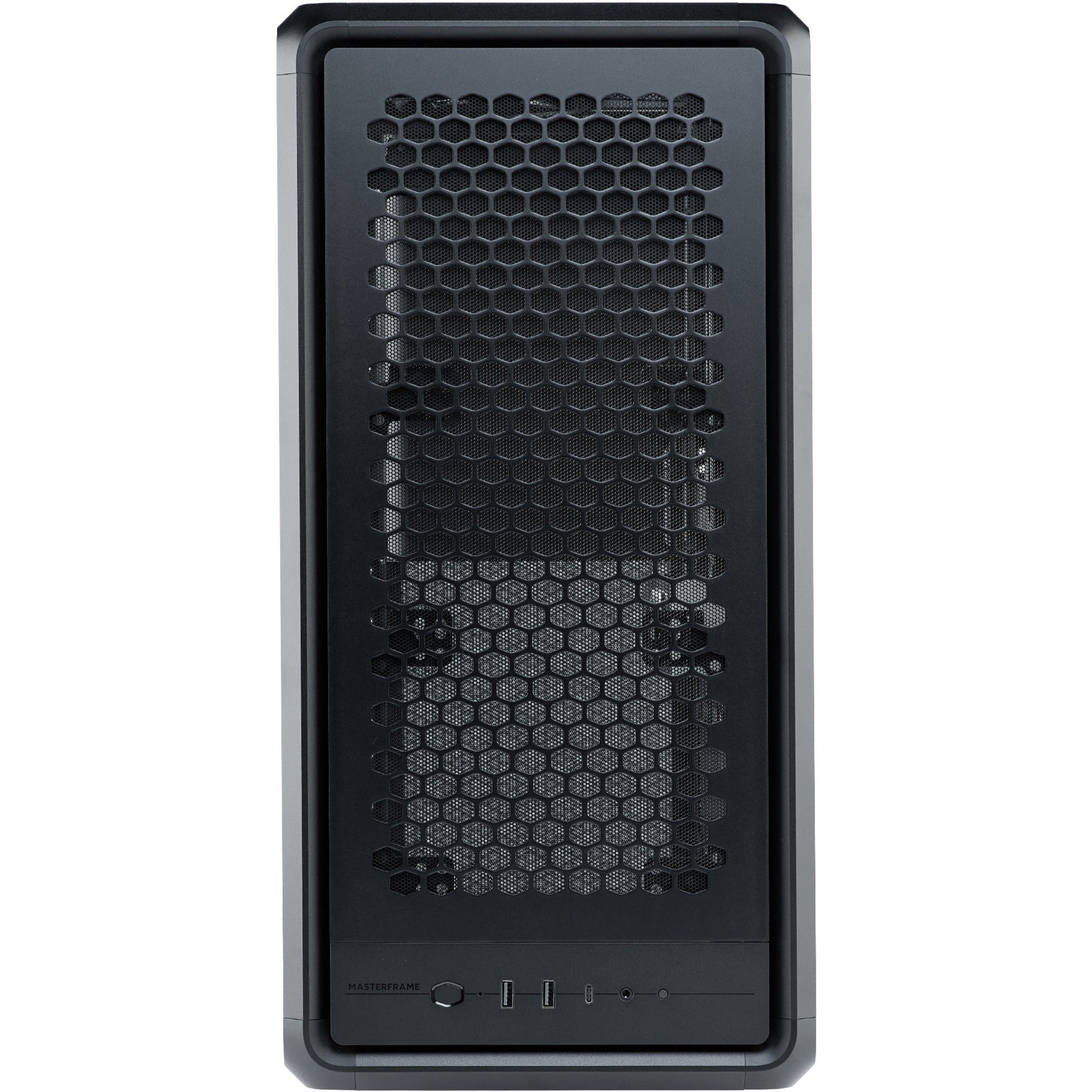 Cooler master masterframe 600 midi tower behuizing (zwart | 2x usb-a | 1x usb-c | tempered glass)