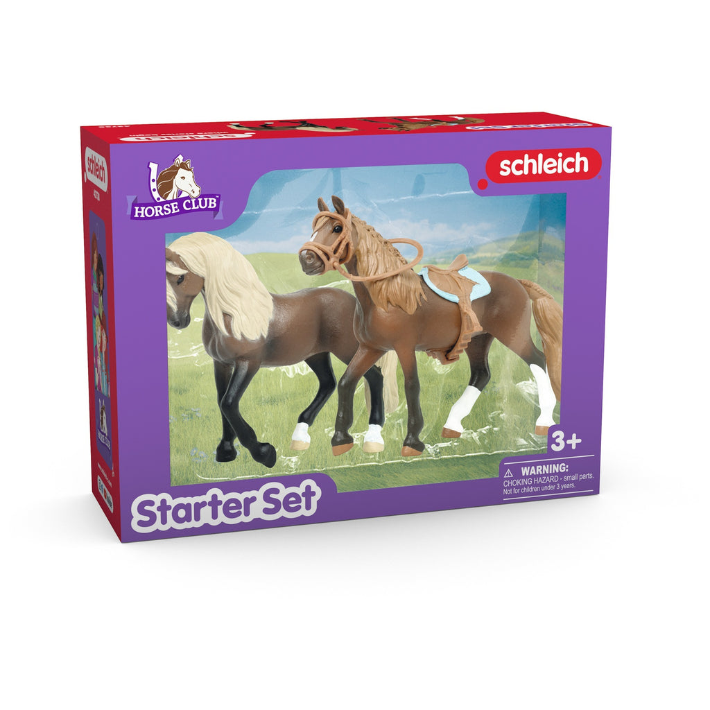 Schleich horse club - paso peruano starter set speelfiguur (42738)