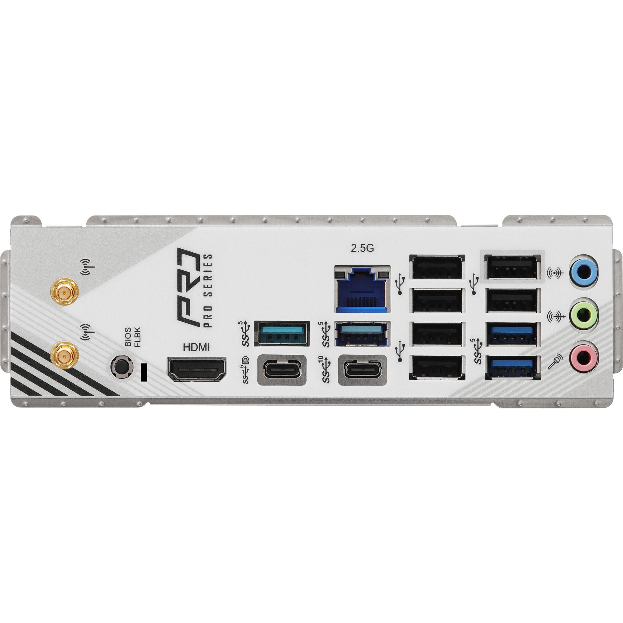 Asrock b850 pro rs wifi socket am5 moederbord (raid, 2,5gb-lan, wlan, bt, sound, atx)