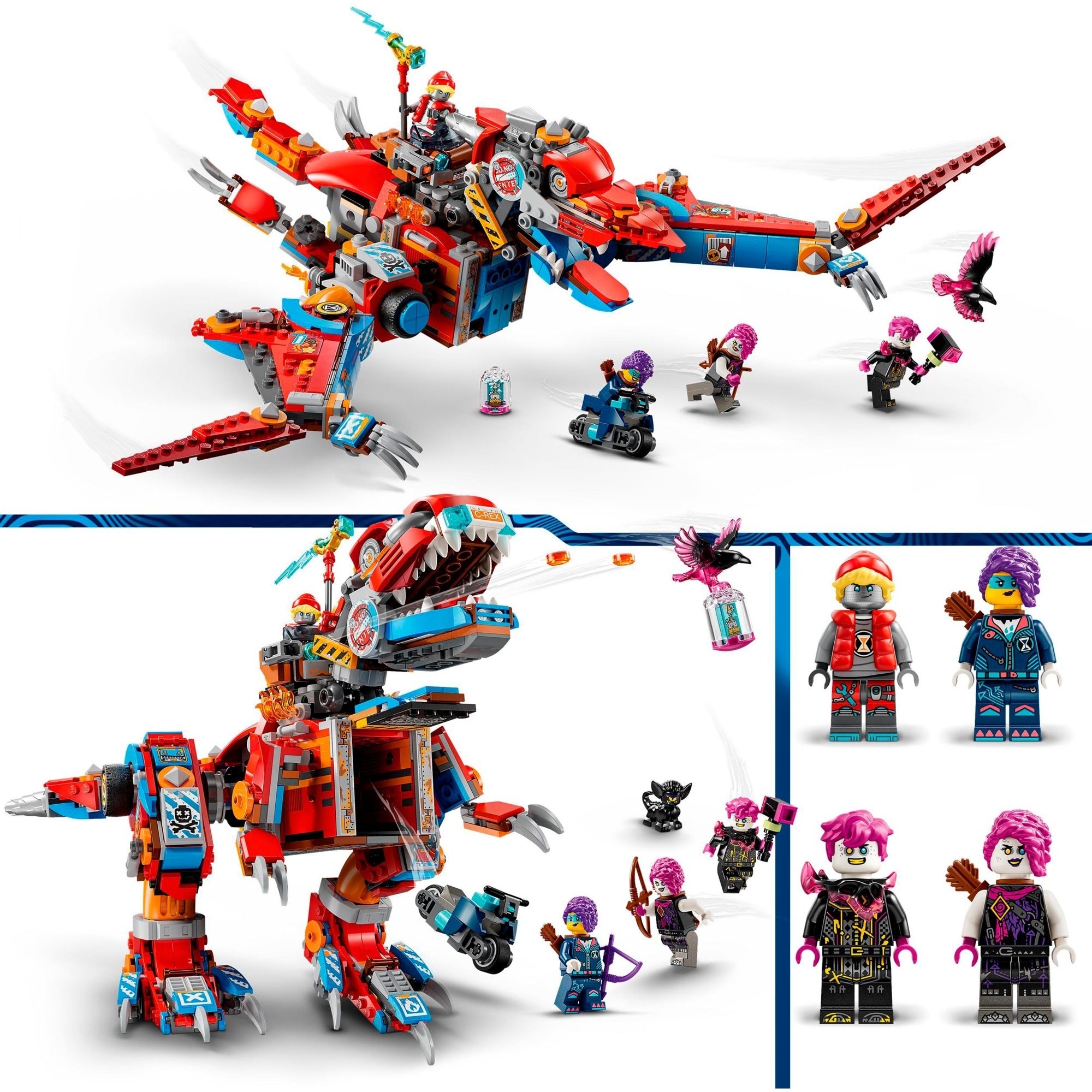 Lego dreamzzz - coopers robotdinosaurus c. rex constructiespeelgoed (71484)