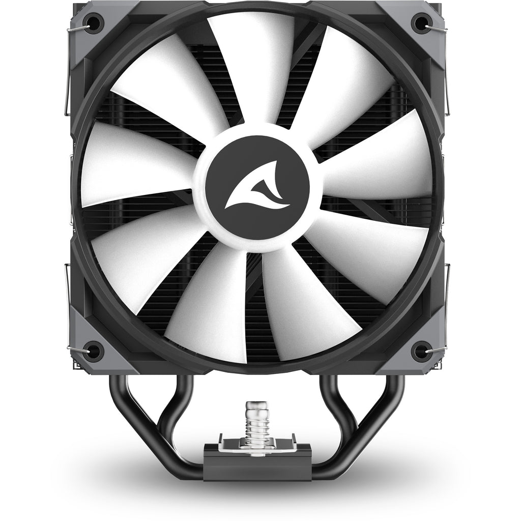 Sharkoon a40 rgb cpu-koeler (zwart, 4-pins pwm fan-connector)