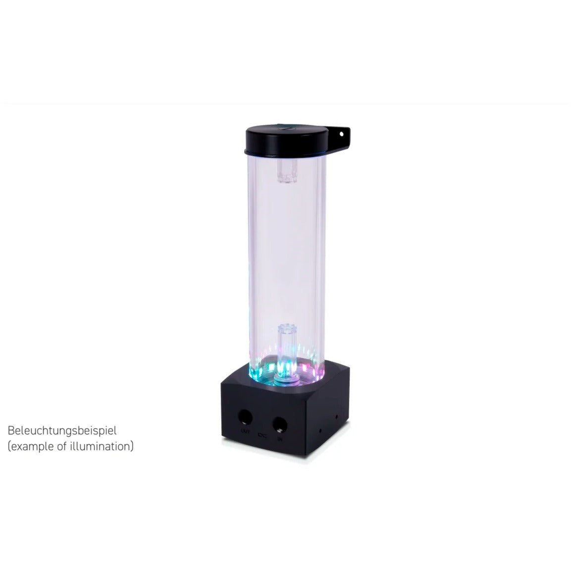 Alphacool core 200 aurora d5 vpp reservoir with vpp655 pwm pump pomp (rgb)