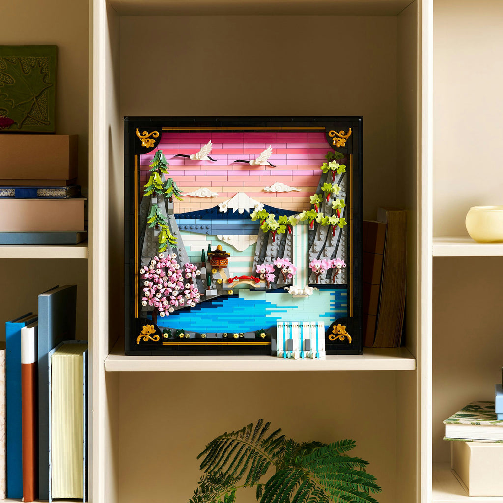 Lego art - landschap met japanse kersenbloesems constructiespeelgoed (31218)