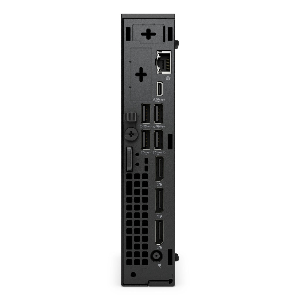 Dell pro micro+ qbm1250 u7-265 16 512 (dfvjp) pc-systeem (zwart | core ultra 7-265 | intel graphics | 16 gb | 512 gb ssd)