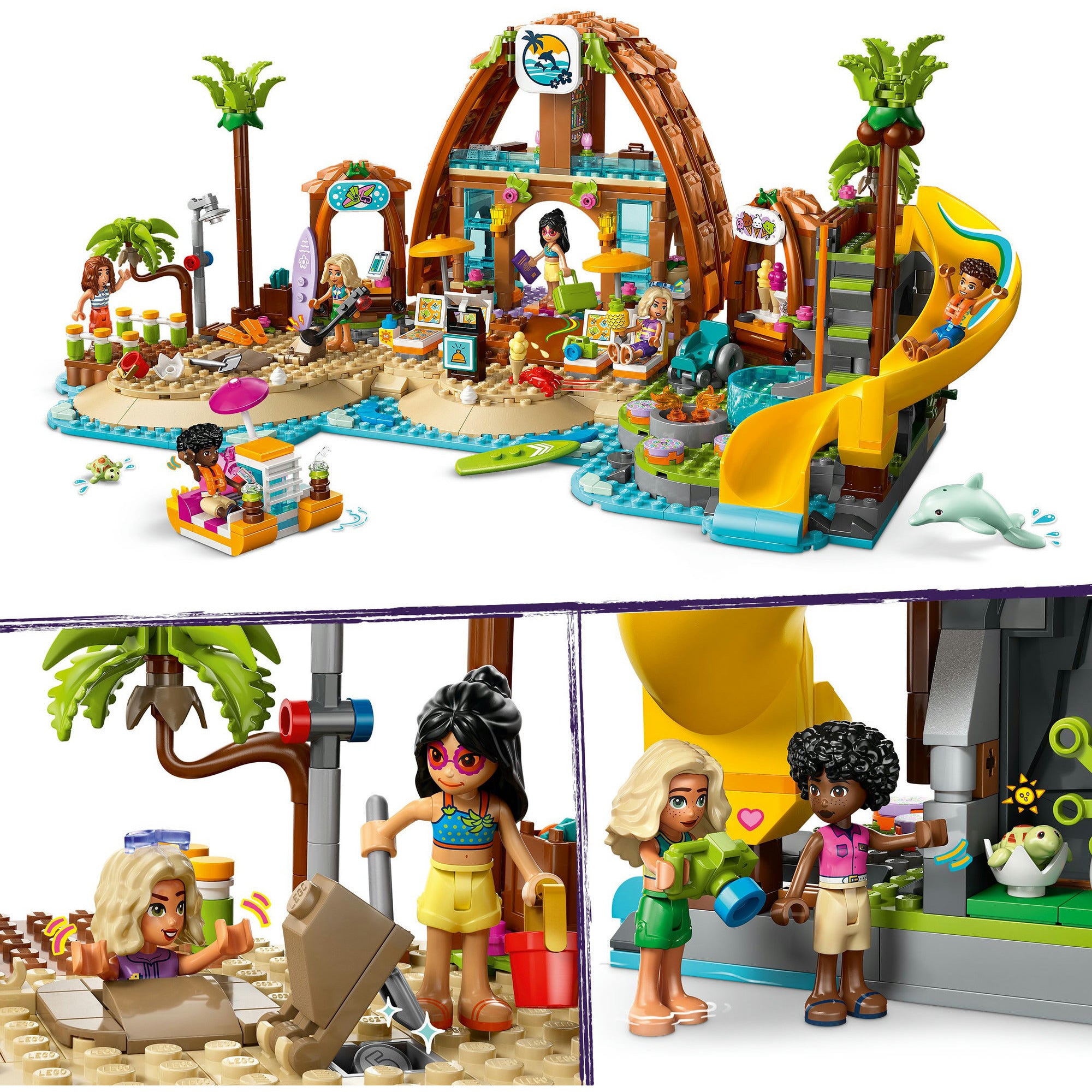 LEGO Friends 42673 Familienurlaub am Strand