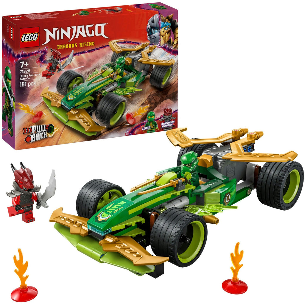 LEGO Ninjago 71828 Lloyds Rückzieh-Rennwagen