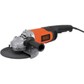 Black+decker bdgl2223-qs 2200w 230mm haakse slijper (zwart oranje)