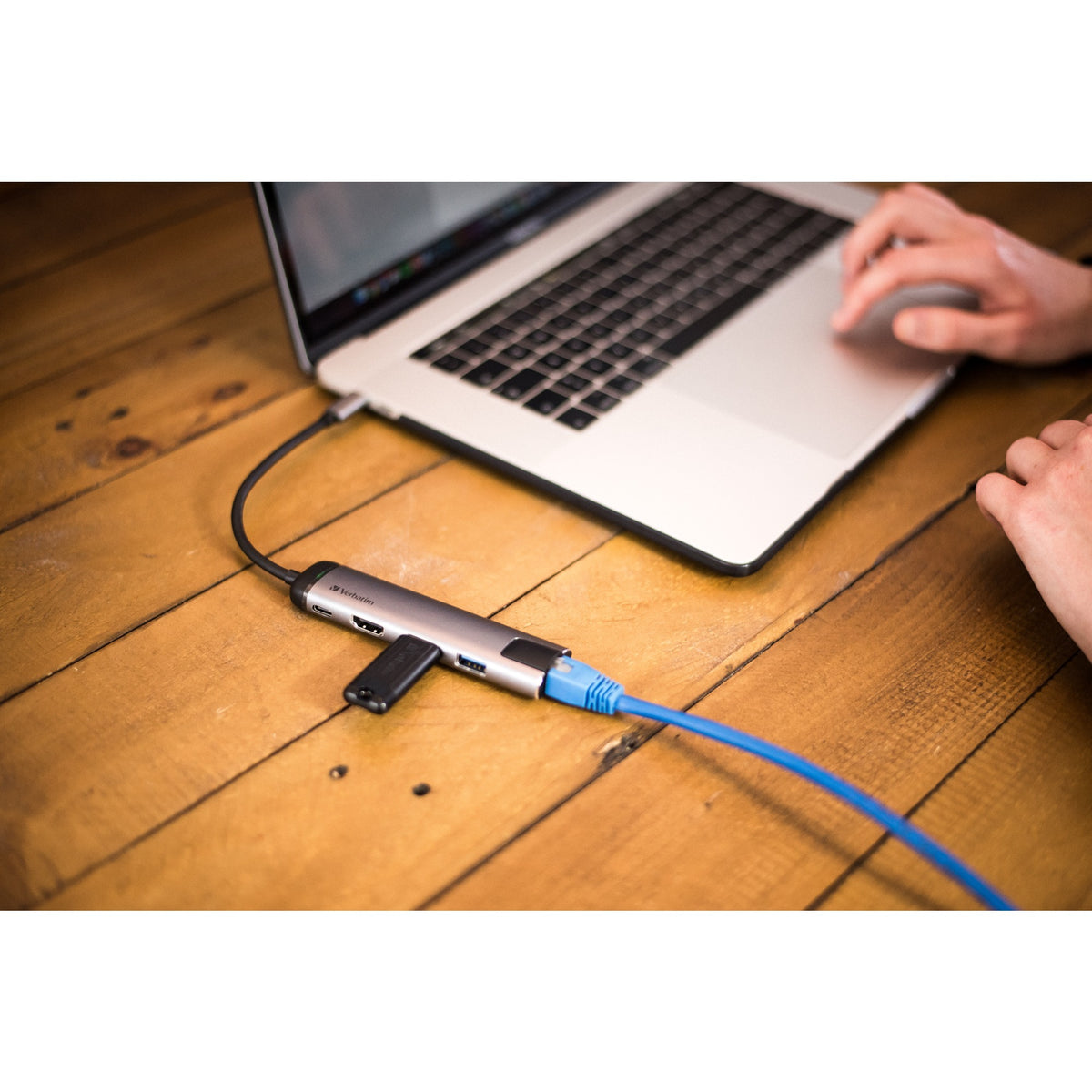 Verbatim USB 3.2 Gen 1 Multiport-Hub, USB-C > 2x USB-A + US