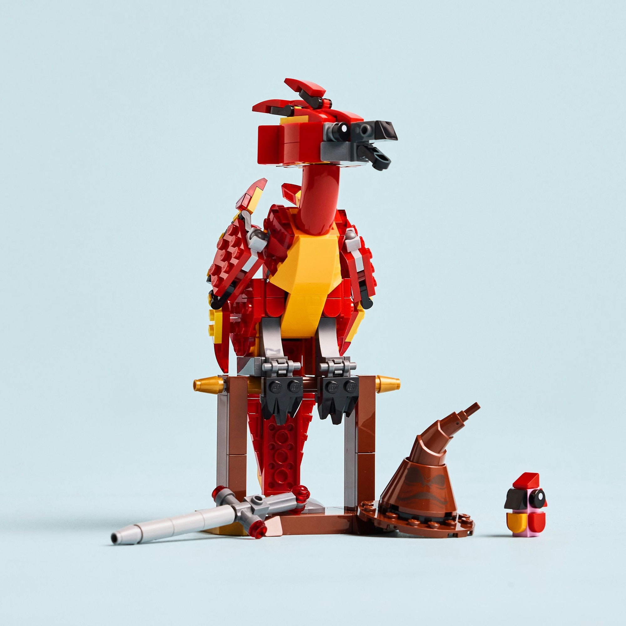 Lego harry potter - felix: de feniks van perkamentus constructiespeelgoed (76448)