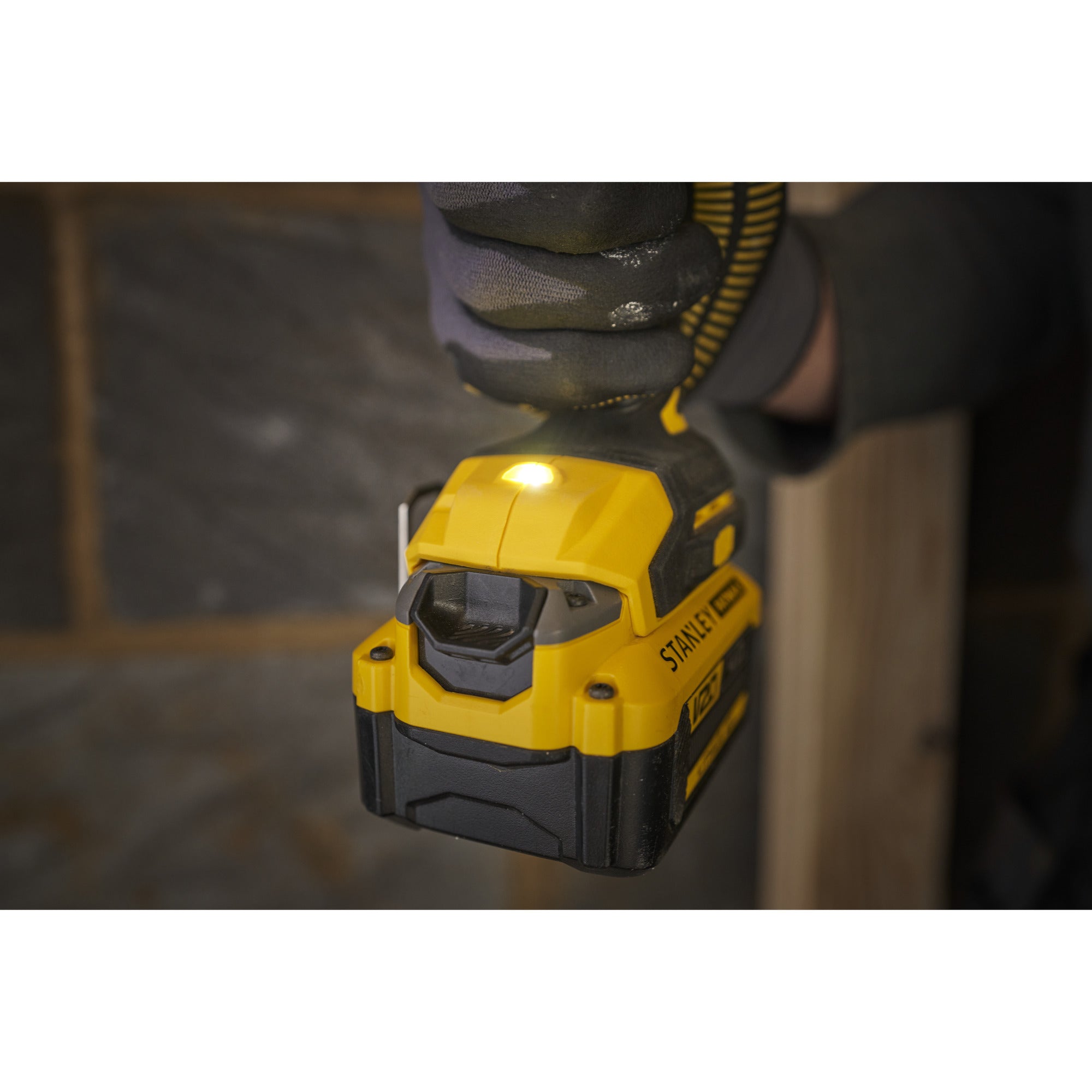 Stanley fatmax v20 18v slagschroevendraaier (zwart geel, accu en oplader niet inbegrepen)