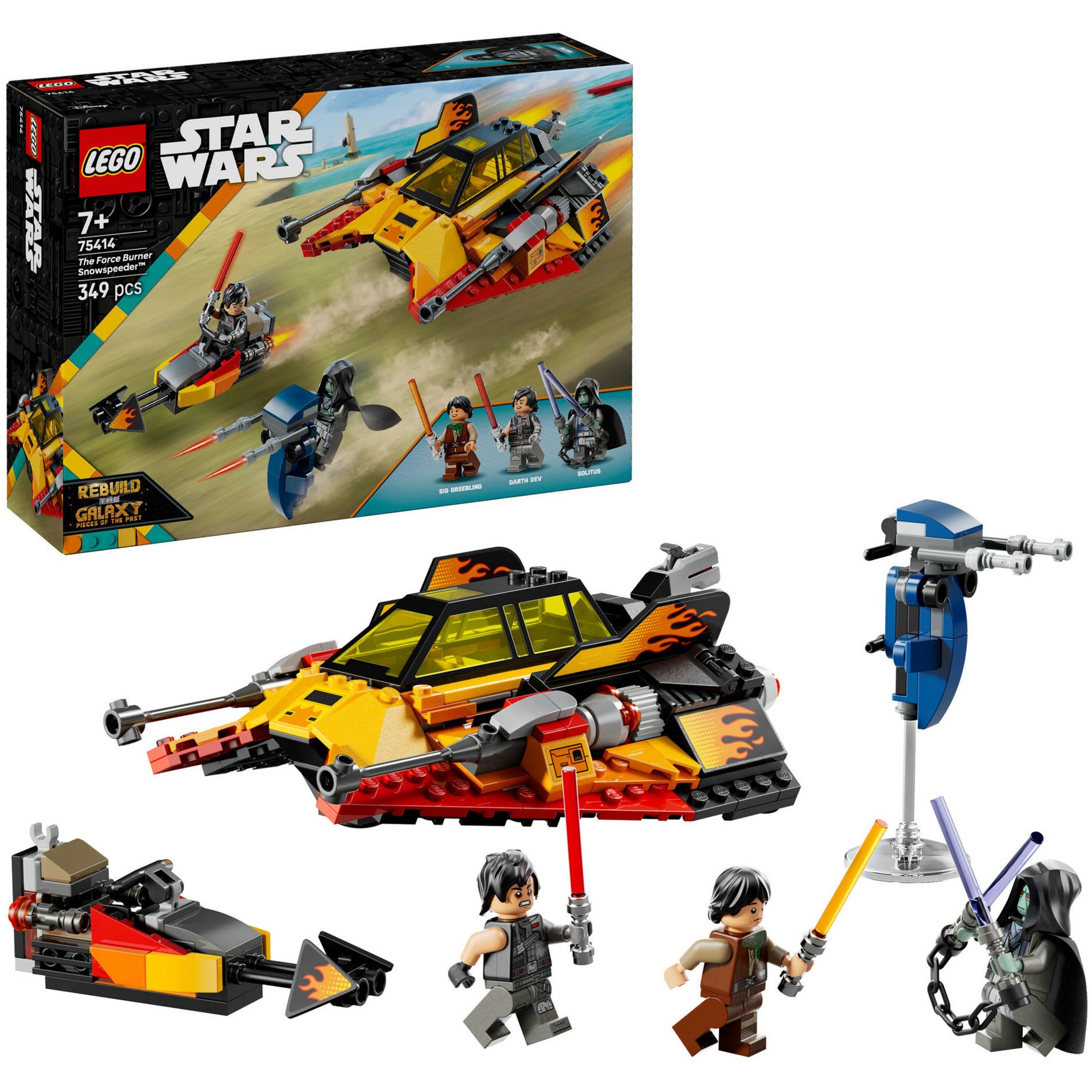 LEGO Star Wars 75414 Der Machtbrenner Snowspeeder