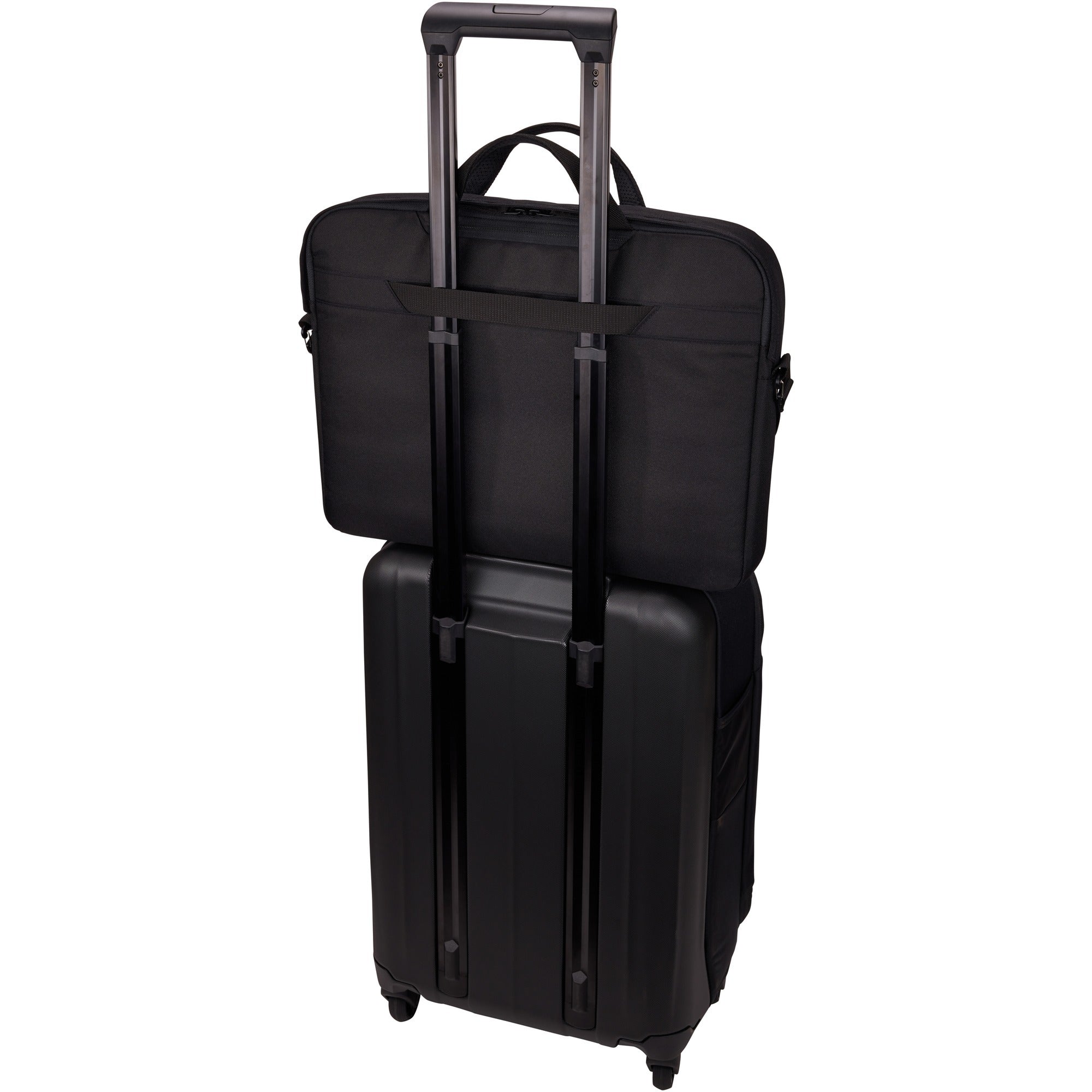 Case logic invigo 15.6 laptop attaché laptoptas (zwart)
