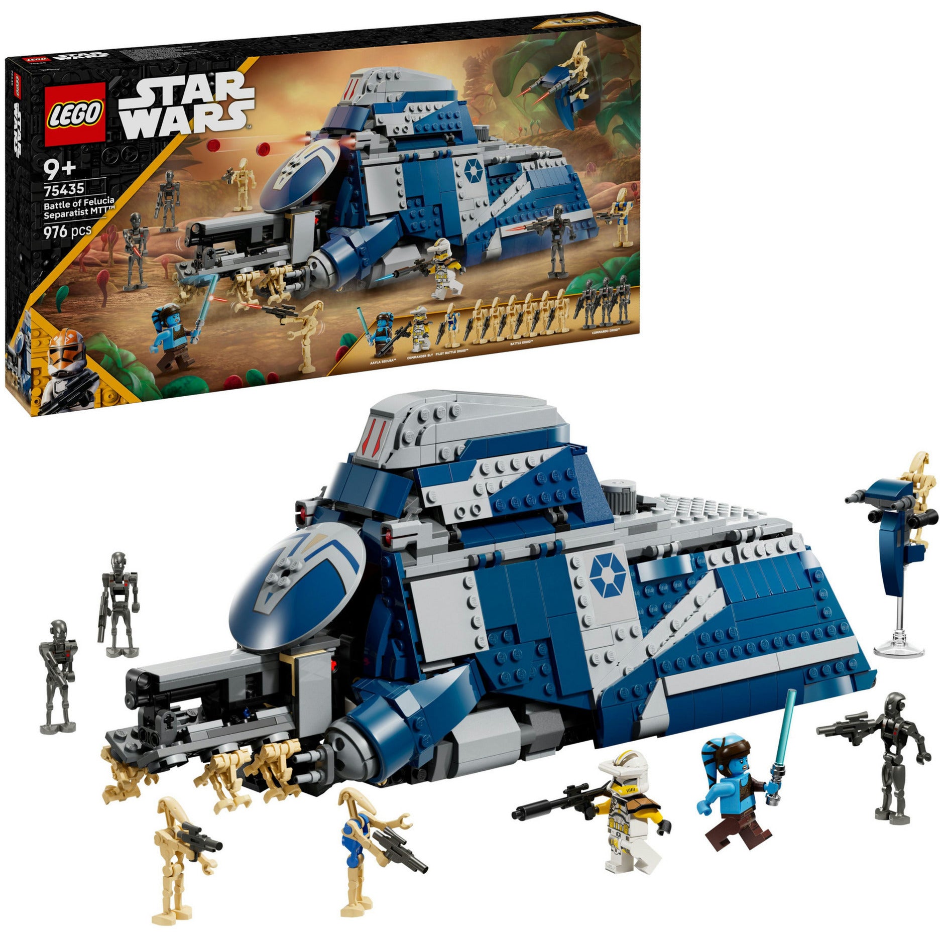 LEGO Star Wars 75435 Schlacht von Felucia Separatistenberg