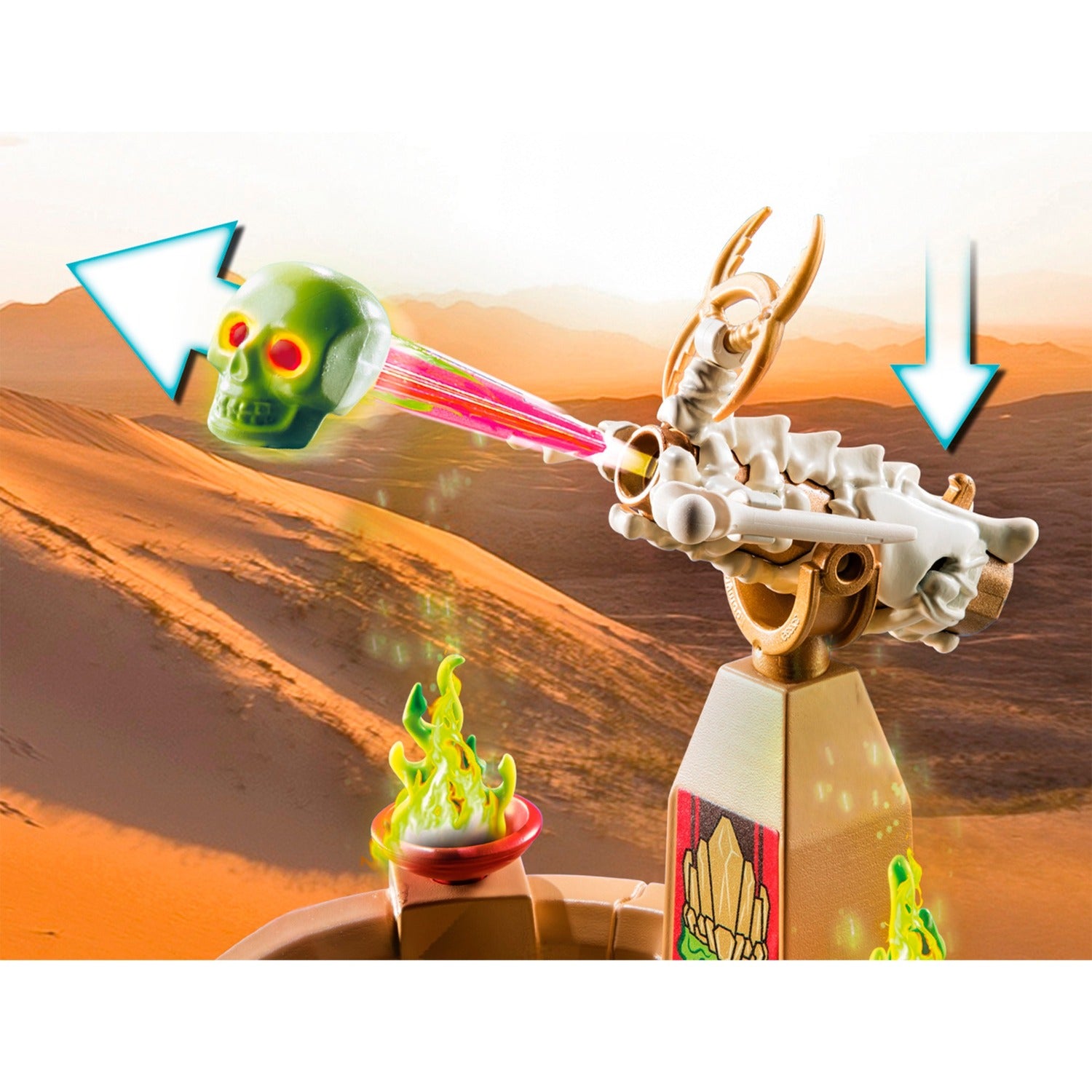 PLAYMOBIL Novelmore Sal'ahari Sands Tempel des Skeletts