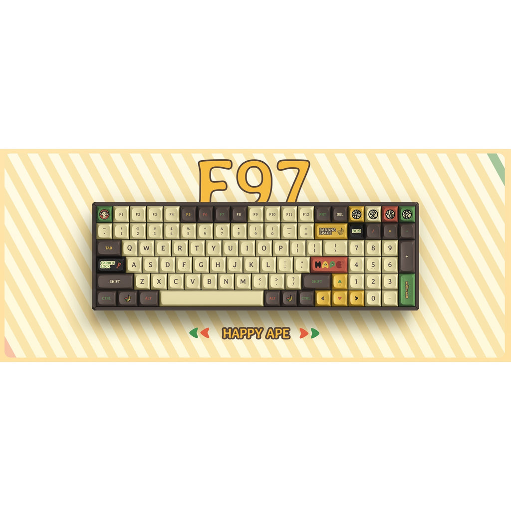Iqunix F97 Happy Ape Wireless Mechanical Keyboard