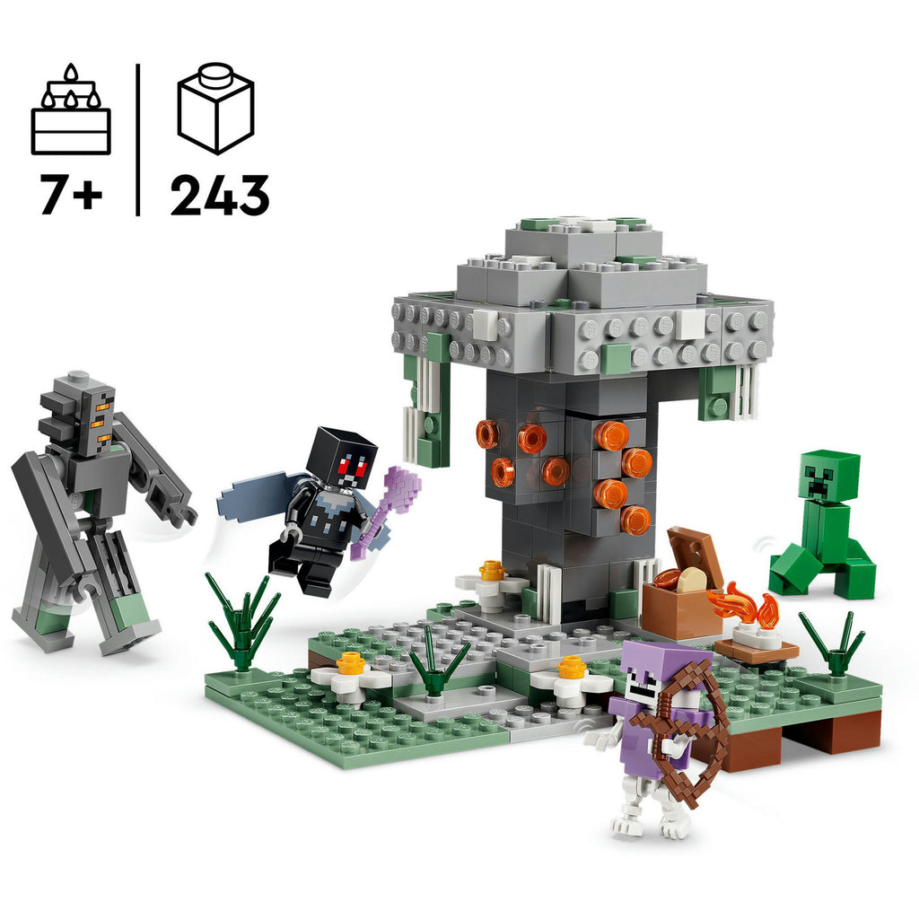 LEGO Minecraft The Pale Garden Konstruktionsspielzeug
