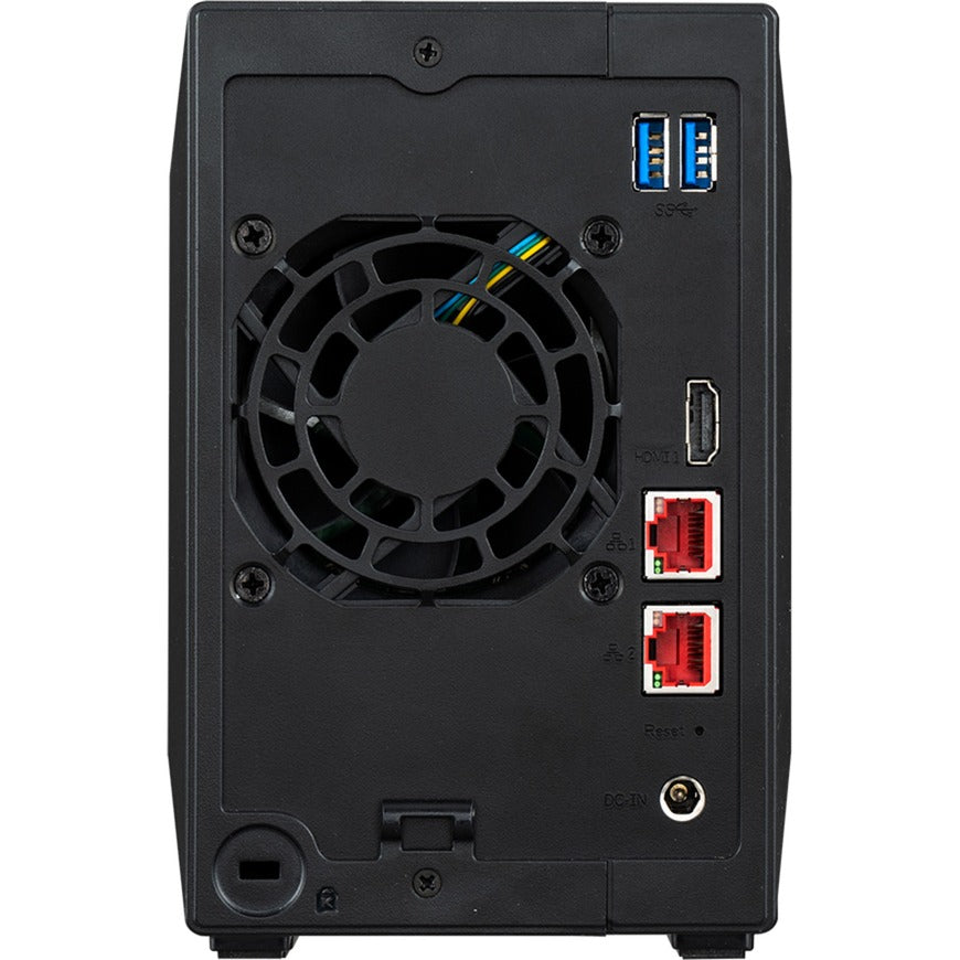 Asustor nimbustor 2 as5402t nas (zwart, lan, usb, hdmi)