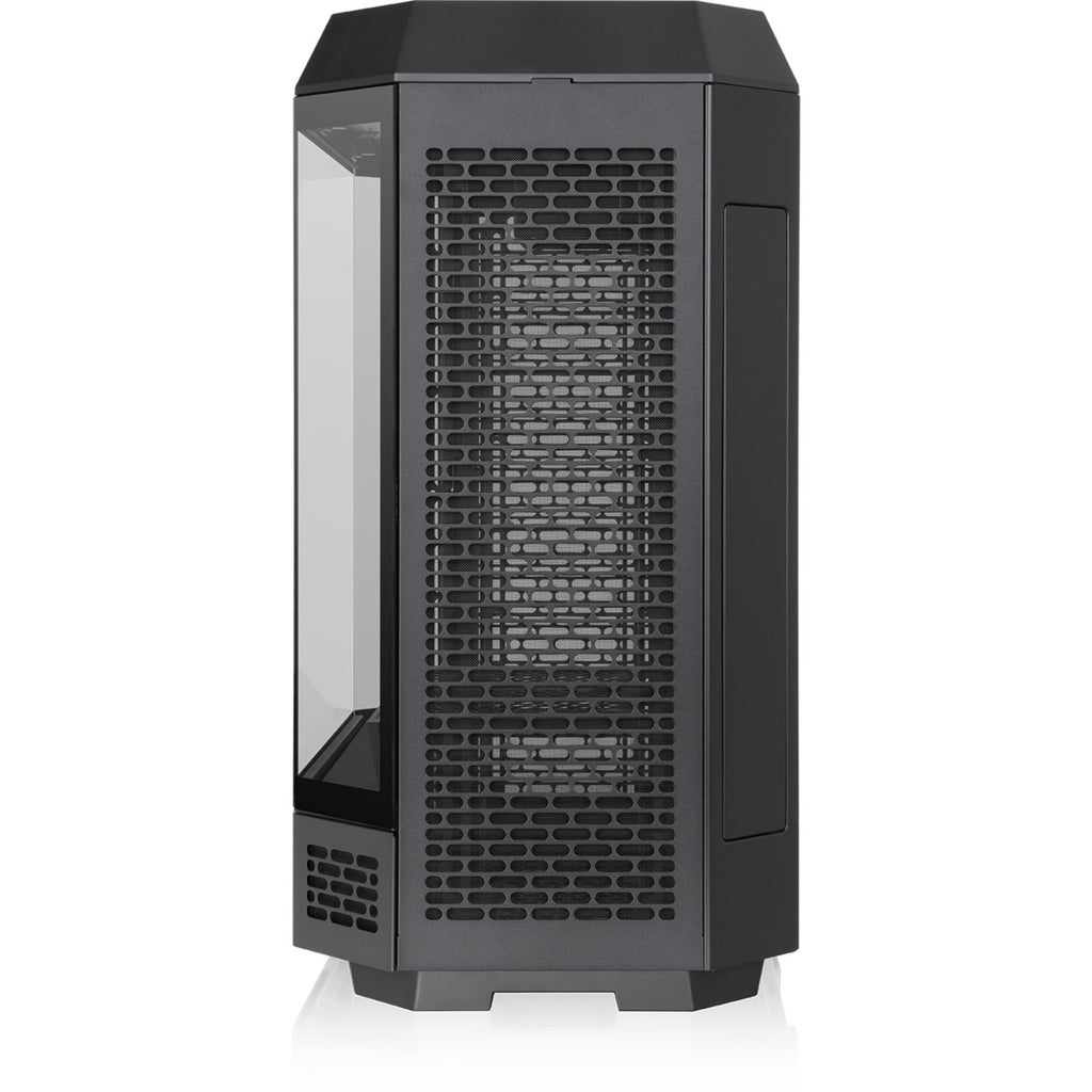 Thermaltake the tower 600 midi tower behuizing (zwart | 4x usb-a | 1x usb-c | tempered glass)