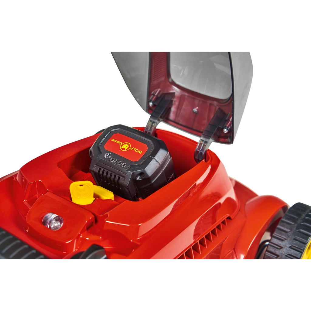 Wolf-garten lycos 40 370 m 40 li-ion power accu grasmaaier (rood, accu inbegrepen)