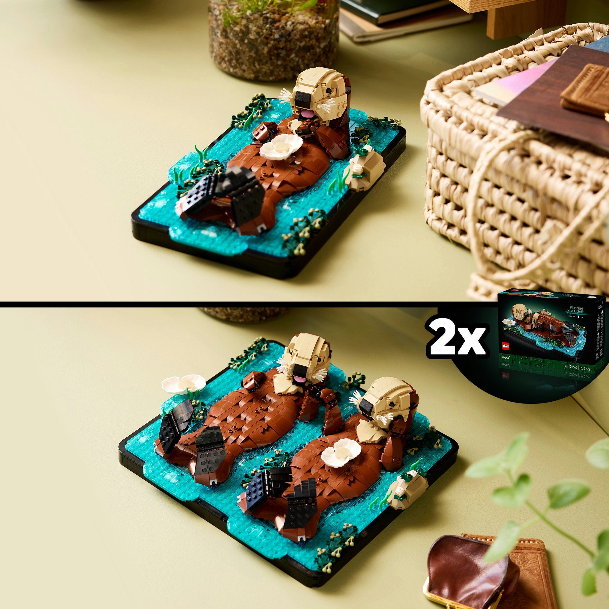 LEGO Ideas 21366 schwimmender Seeotter