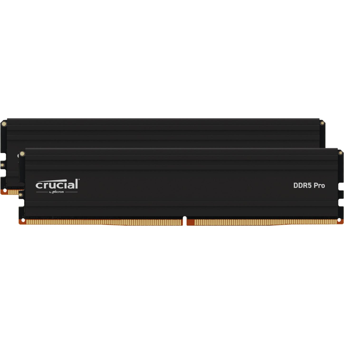 Crucial pro 32 gb ddr5-6000 (2x 16 gb) werkgeheugen (zwart, cp2k16g60c48u5)