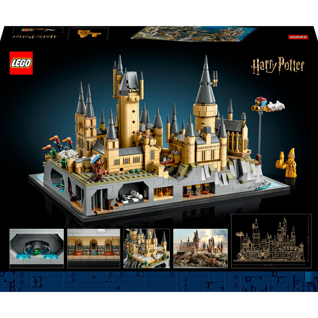 Lego harry potter - kasteel zweinstein en terrein constructiespeelgoed (76419)
