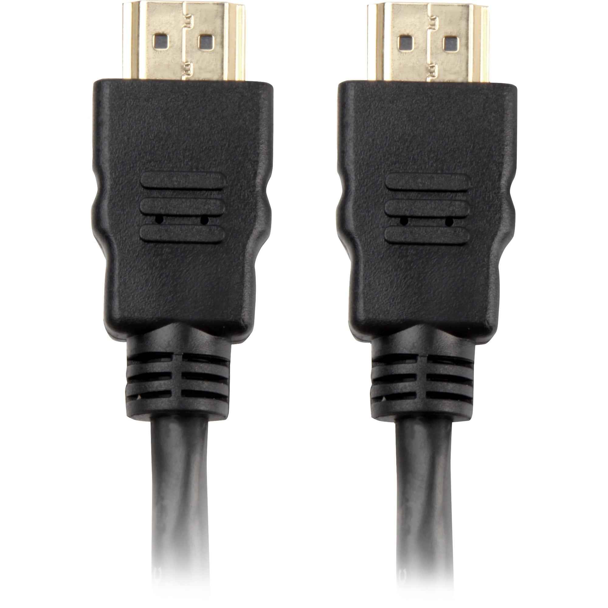 Sharkoon high speed hdmi kabel met ethernet (zwart, 1 meter, 4k, verguld)