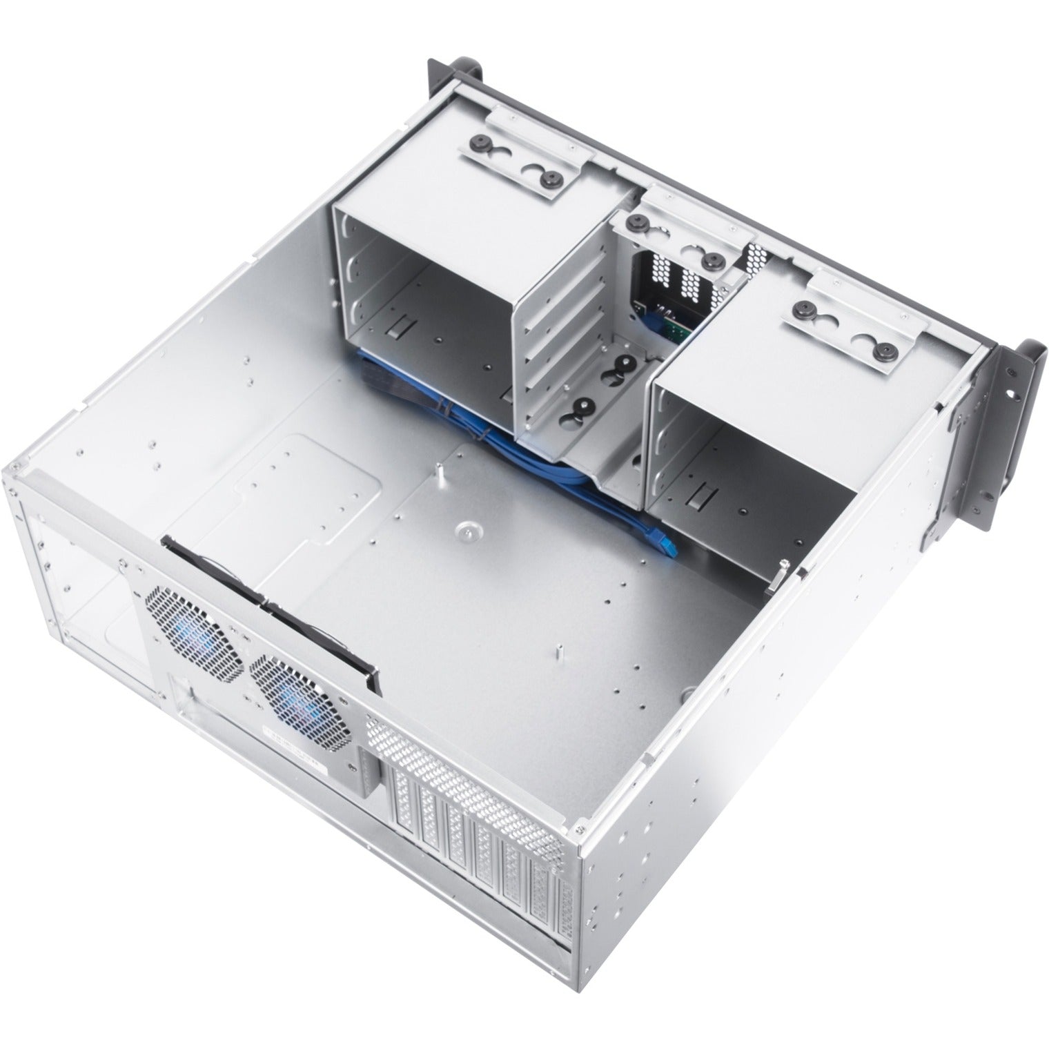 Silverstone rm41-506 rack behuizing (zwart | 2x usb-a 3.2 (5 gbit s))