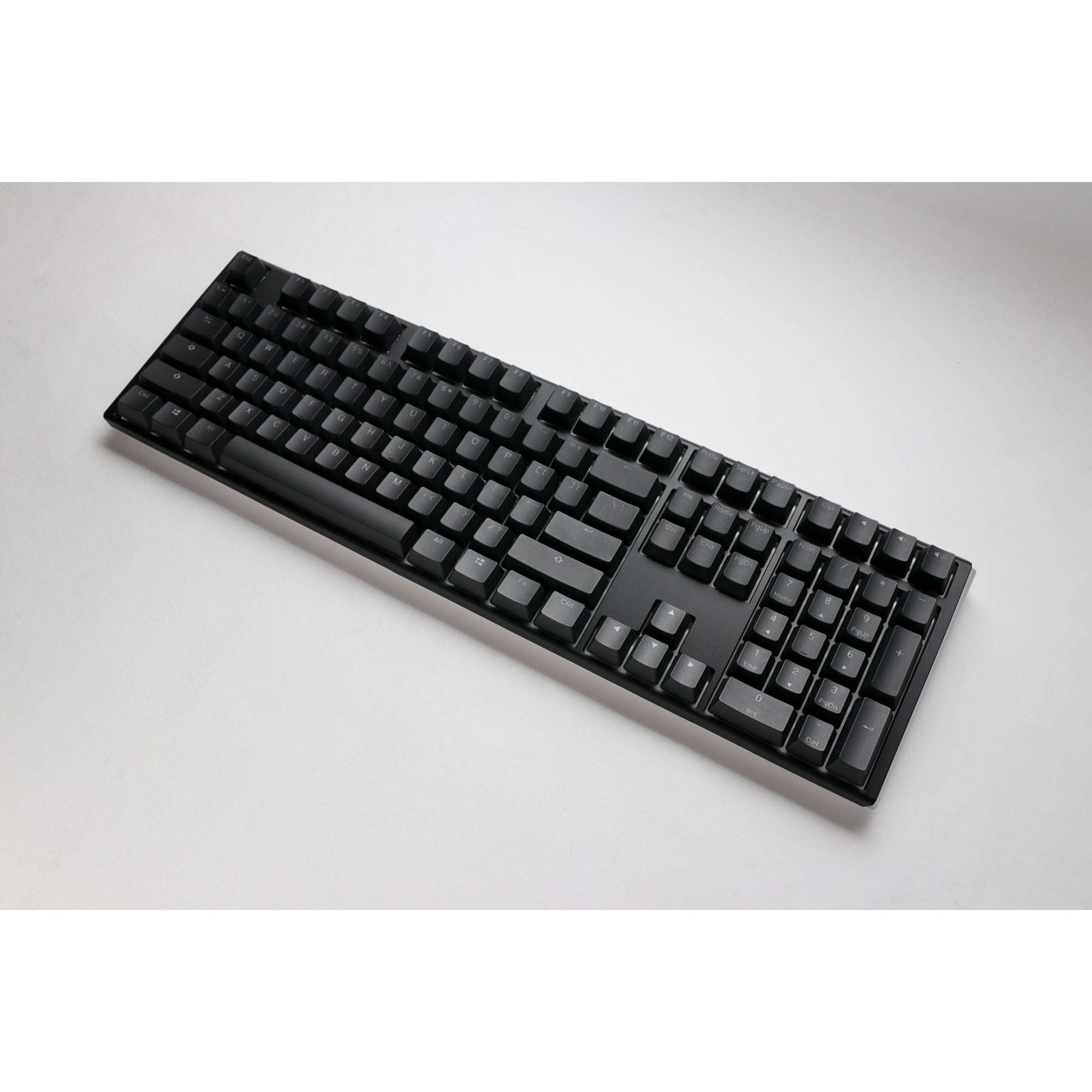 Ducky one 3 classic, toetsenbord (zwart wit, us lay-out, cherry mx speed silver, rgb led, double-shot pbt, hot-swappable, quack mechanics)