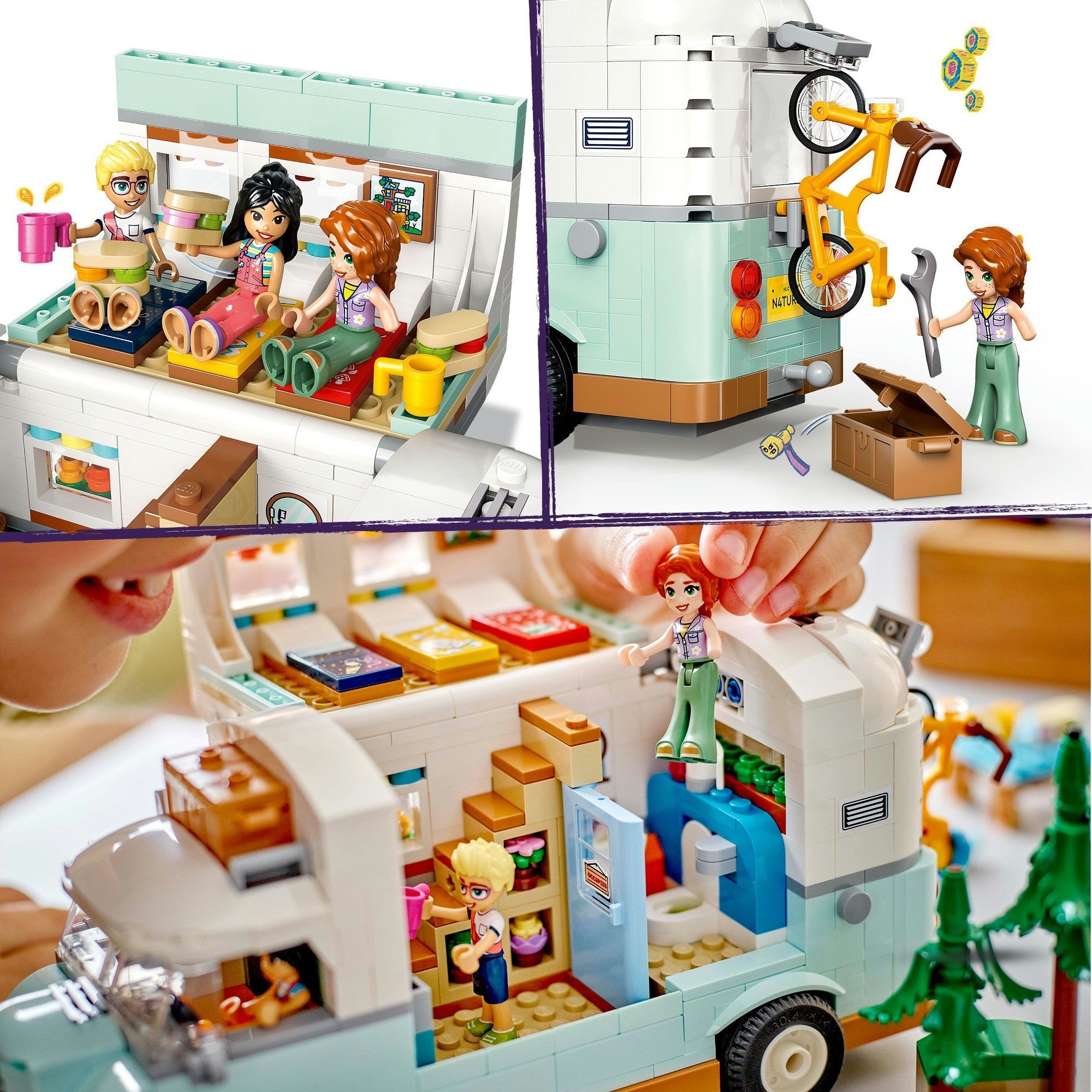 Lego friends camperavontuur met vrienden - 42663
