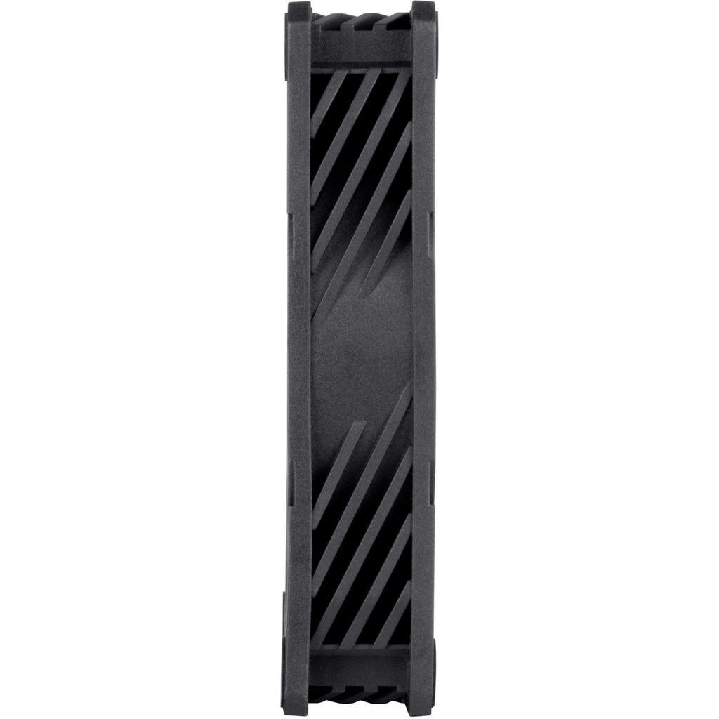 Silverstone shark force 120 argb case fan (zwart, 120 x 120 x 25 mm, pwm)