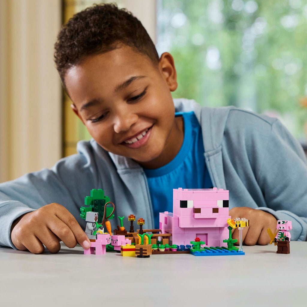 LEGO Minecraft 21268 Das Schweinehaus