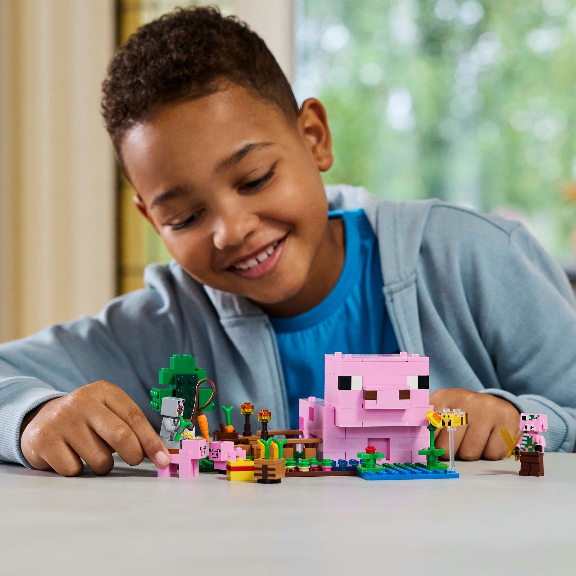 LEGO Minecraft 21268 Das Schweinehaus