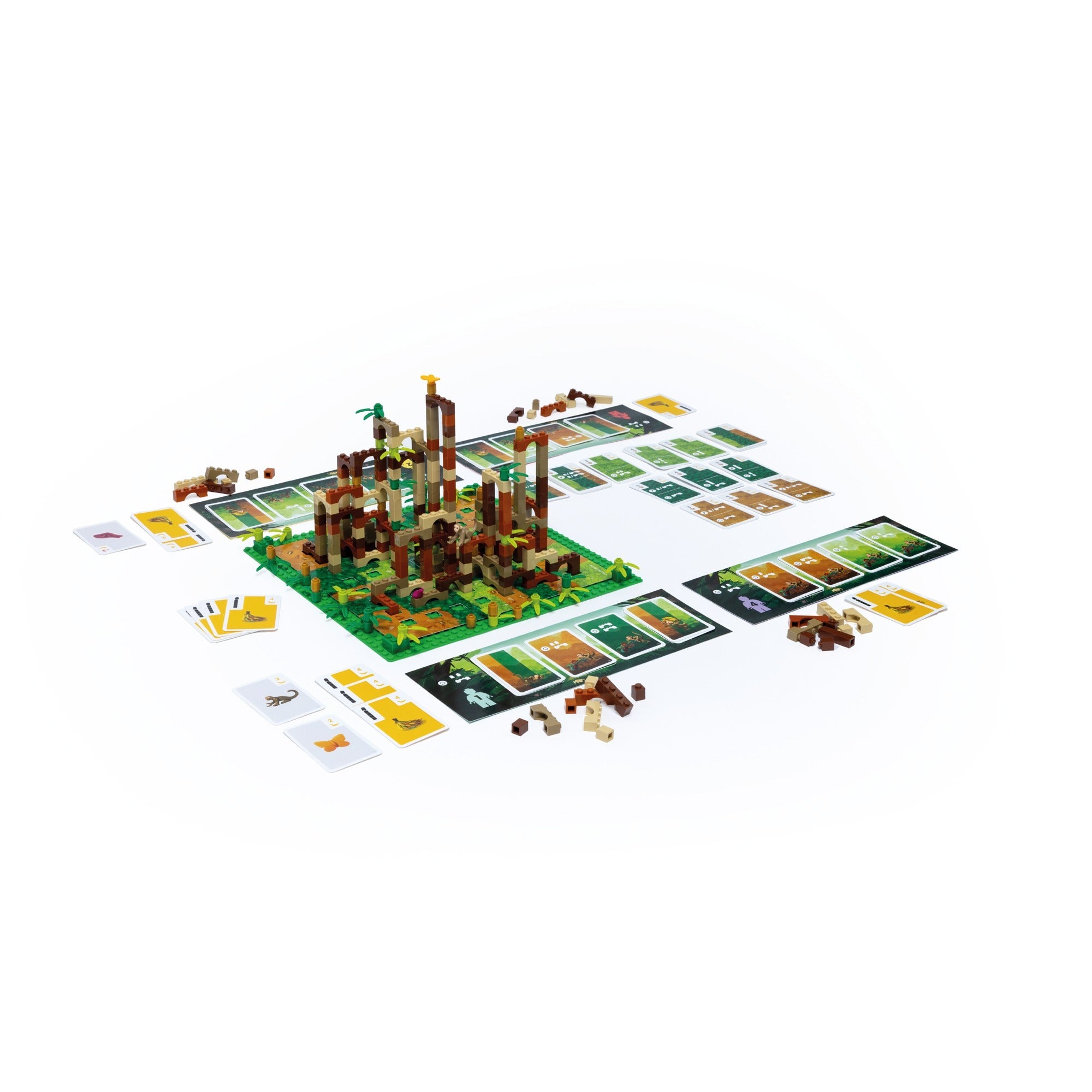 Asmodee lego® monkey palace bordspel (frans nederlands, 2 - 4 spelers, 45 minuten, vanaf 10 jaar)