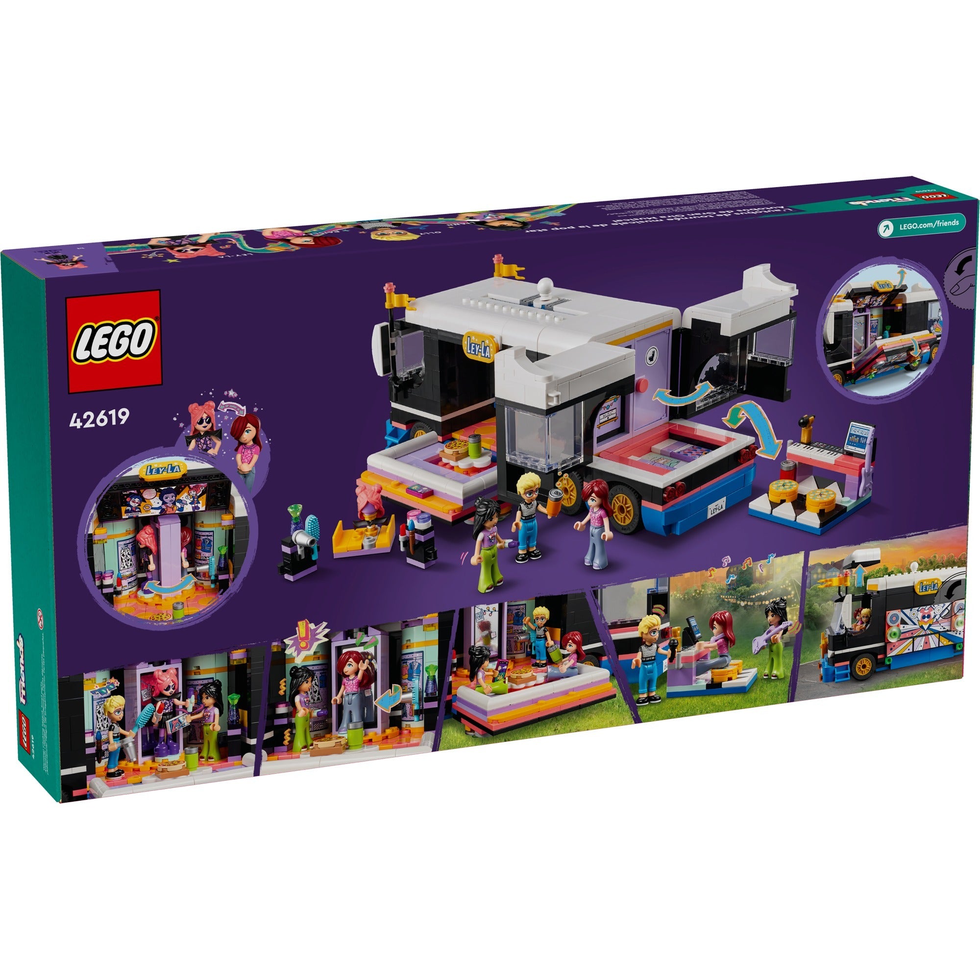 LEGO Friends 42619 Popstar Tourbus