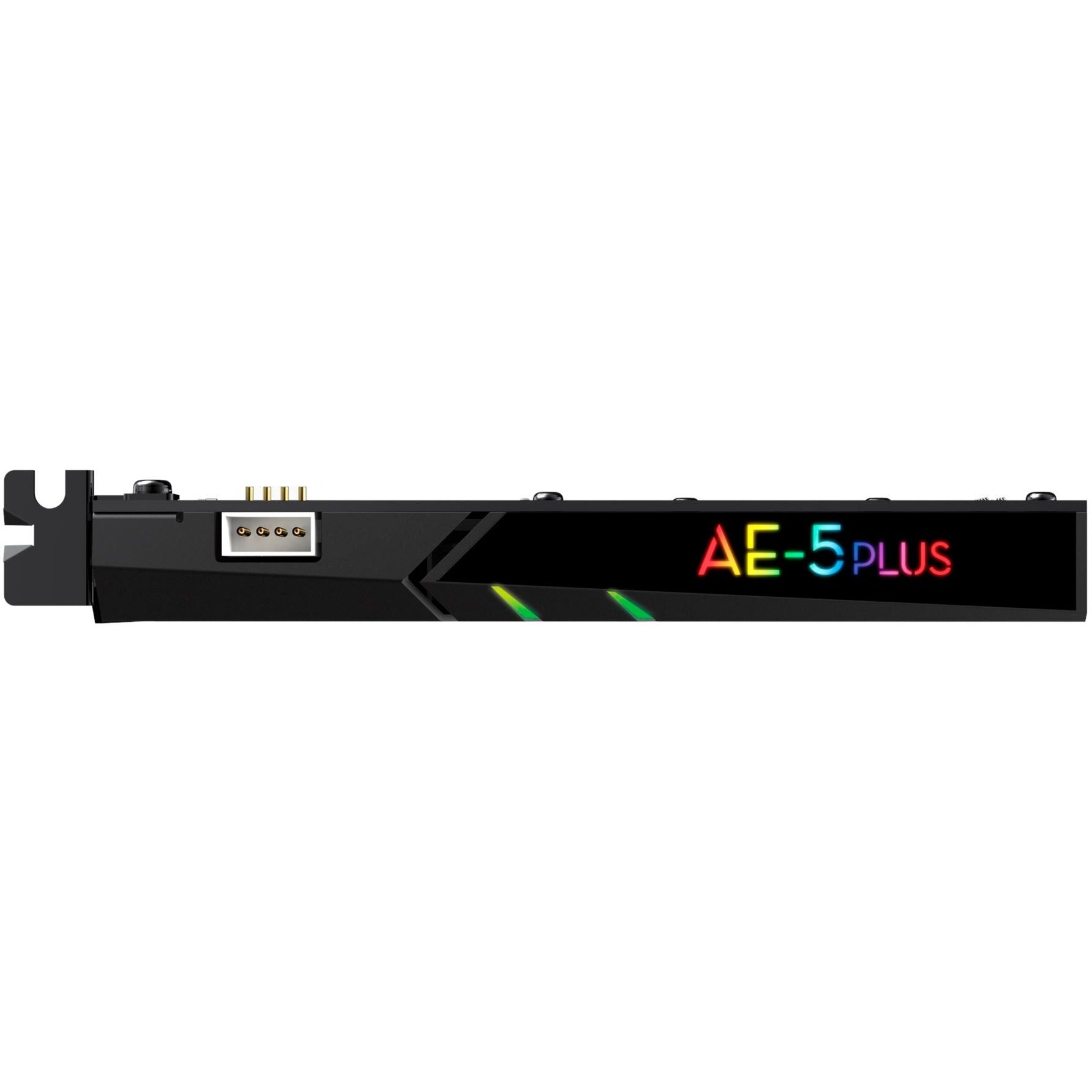 Creative sound blasterx ae-5 plus geluidskaart (zwart, rgb leds)