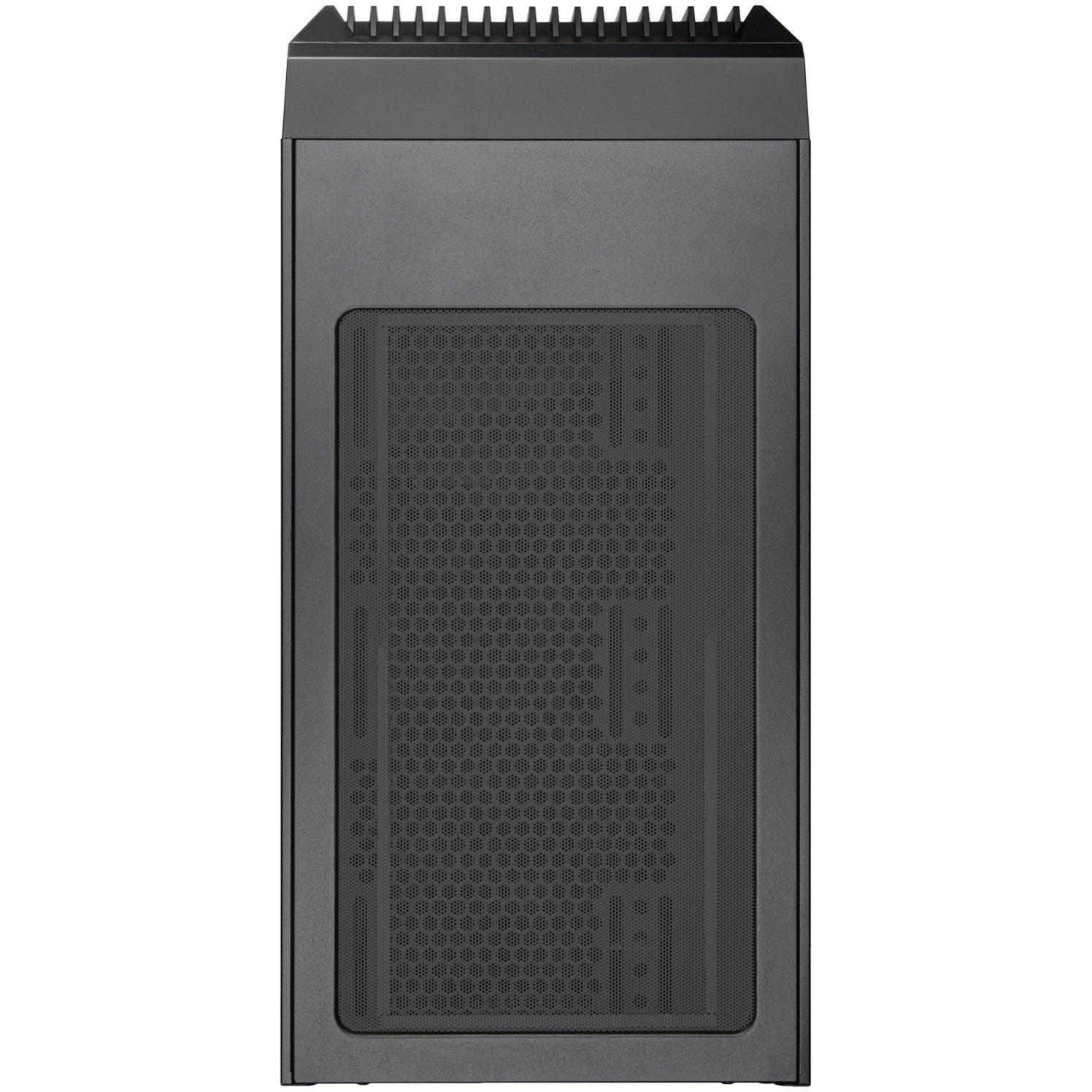 Silverstone cs382 mini tower behuizing (zwart | 2x usb-a | 1x usb-c)