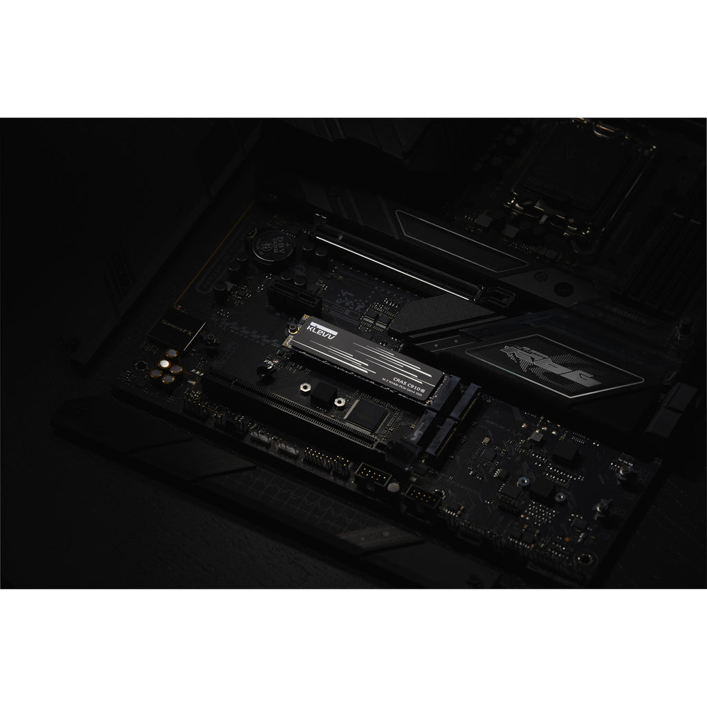 Klevv cras c910g 4 tb ssd (zwart, k04tbm2sp0-10g, pcie gen 4.0 x4, nvme 2.0)