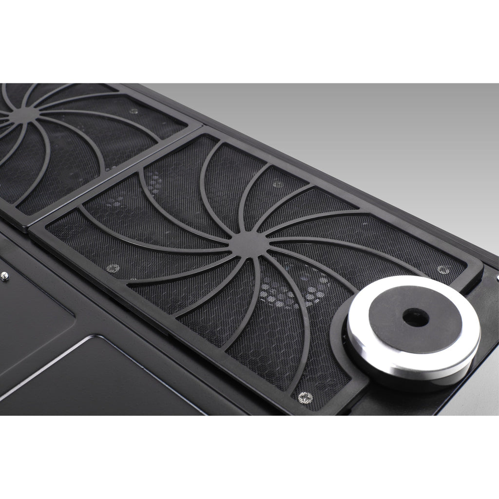 Silverstone sst-gd07b-c htpc behuizing (zwart | 1x usb-a | 1x usb-c)